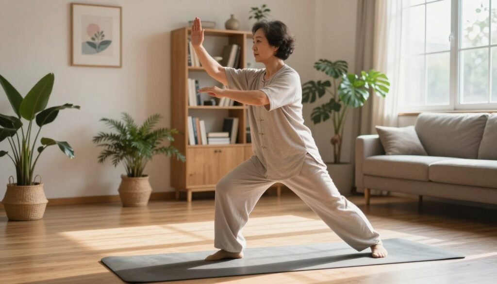 tai chi exercises at home