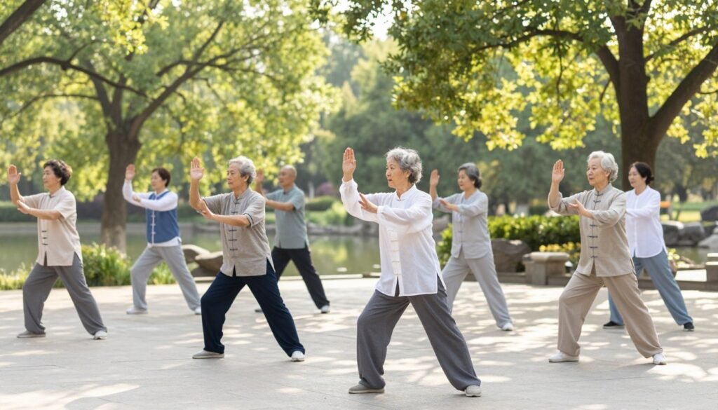 tai chi movements for elderly