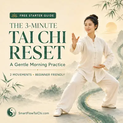 The 3-Minute Tai Chi Reset free illustrated beginner guide